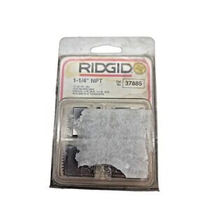Rigid 1-1/4" NPT 37885 11-1/2 TPI Right Hand For Assorted Ridgid Threaders
